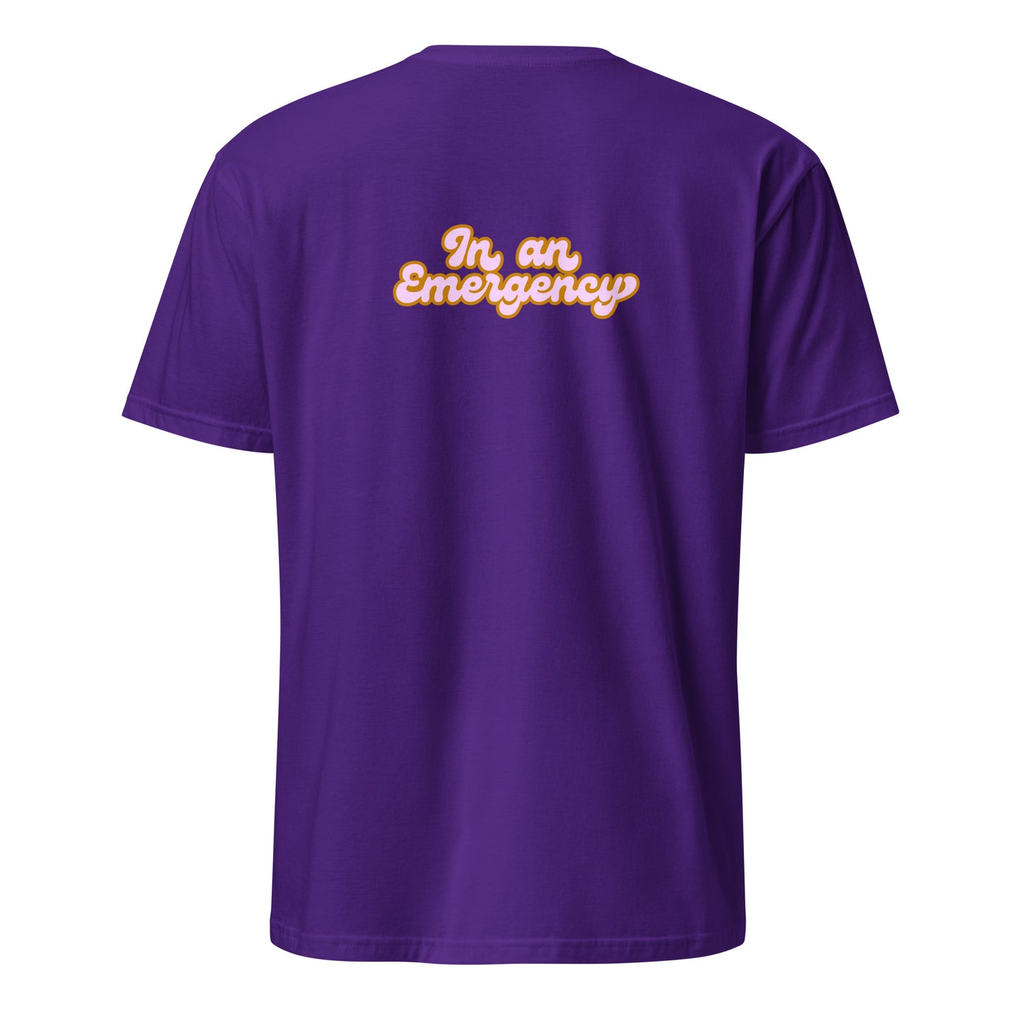 I top In An Emergency Retro Design T-Shirt
